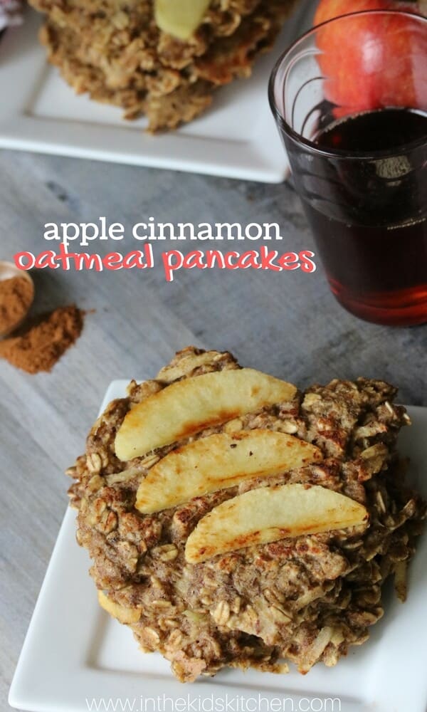 healthy pancakes with apples